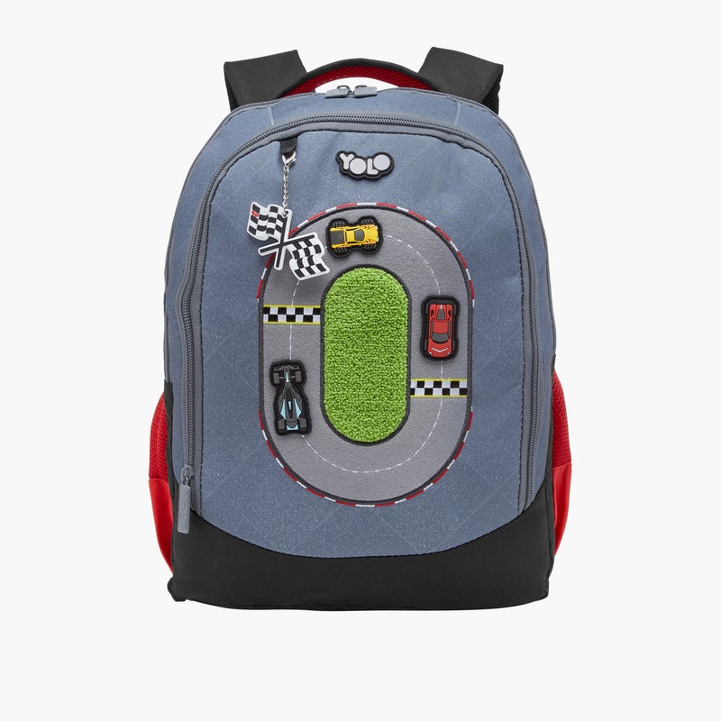 Yolo Racing Track Backpack for Kids - Image 1